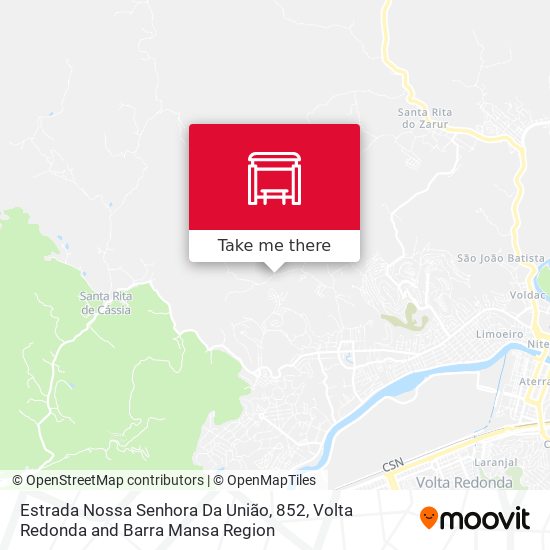 Estrada Nossa Senhora Da União, 852 map