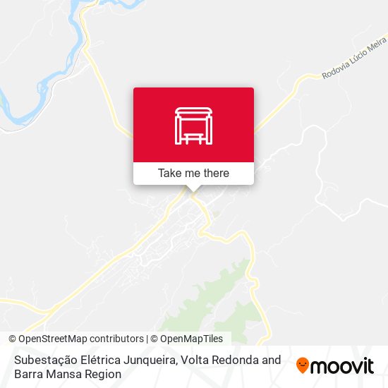 Mapa Subestação Elétrica Junqueira