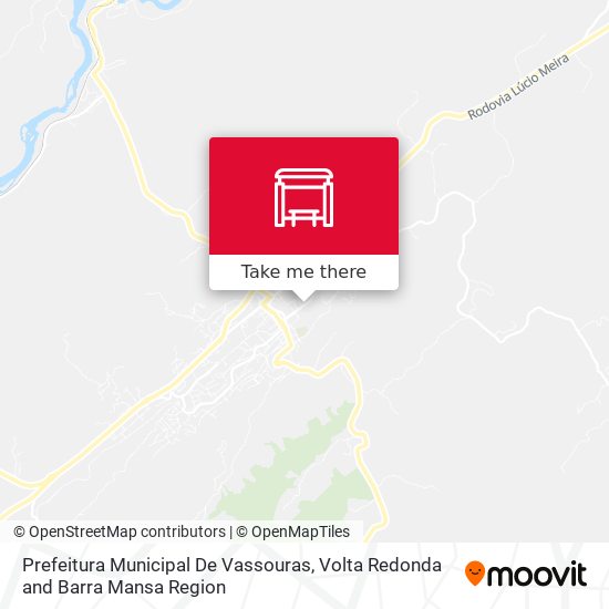 Prefeitura Municipal De Vassouras map