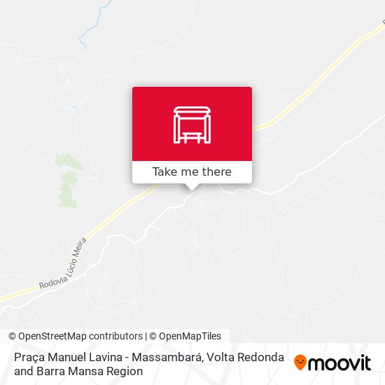 Praça Manuel Lavina - Massambará map