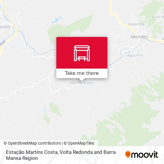 Estação Martins Costa map
