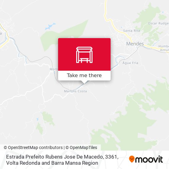 Estrada Prefeito Rubens Jose De Macedo, 3361 map