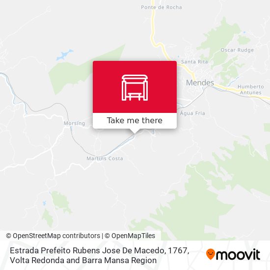 Estrada Prefeito Rubens Jose De Macedo, 1767 map