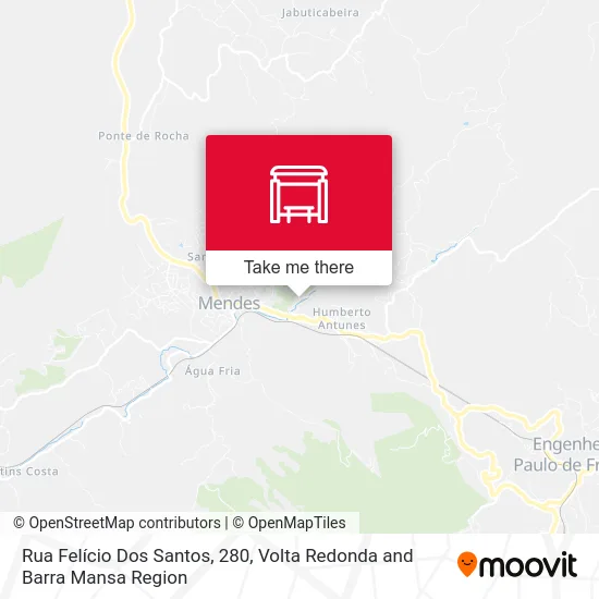 Rua Felício Dos Santos, 280 map