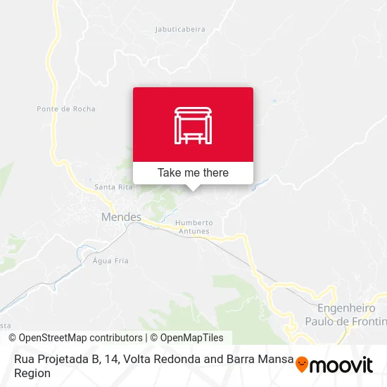 Rua Projetada B, 14 map