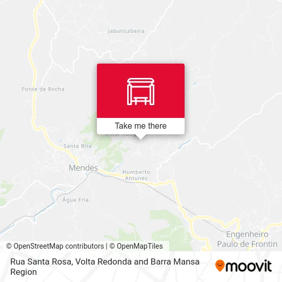Rua Santa Rosa map