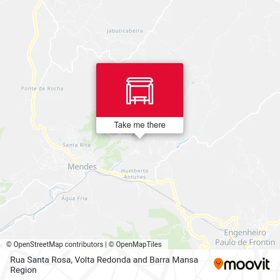 Rua Santa Rosa map