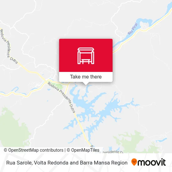Rua Sarole map