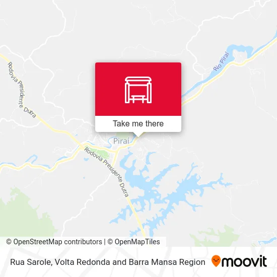 Rua Sarole map