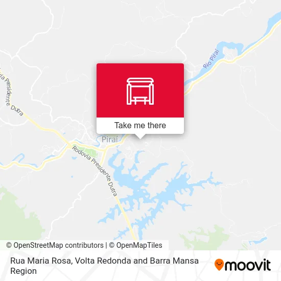 Rua Maria Rosa map