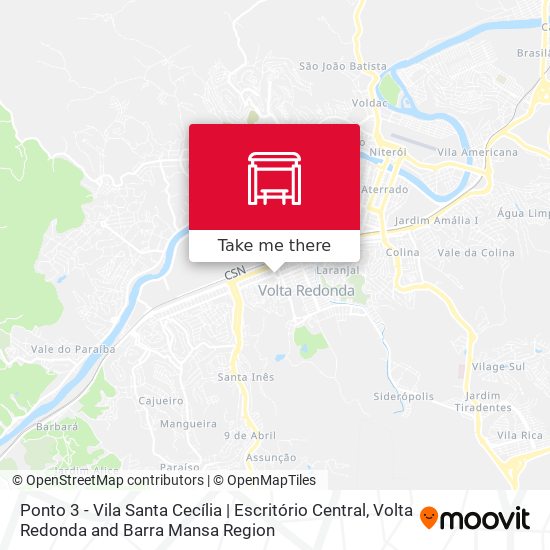 Ponto 3 - Vila Santa Cecília | Escritório Central map