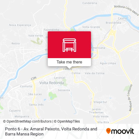 Ponto 6 - Av. Amaral Peixoto map