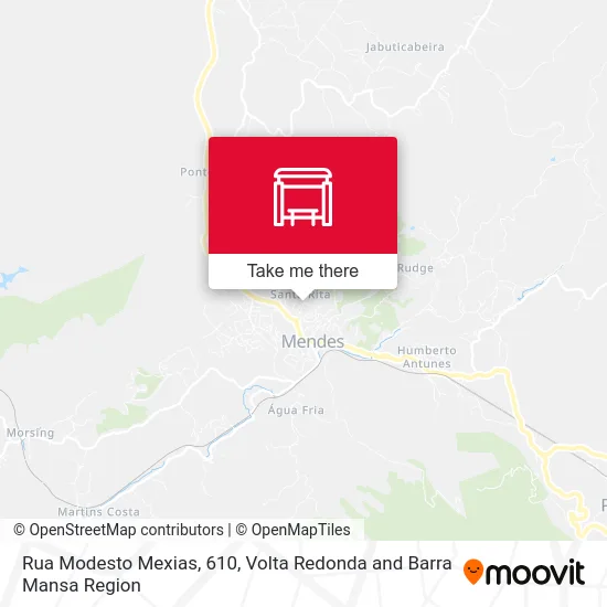 Rua Modesto Mexias, 610 map