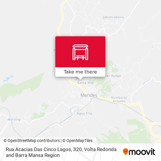 Rua Acacias Das Cinco Lagos, 320 map