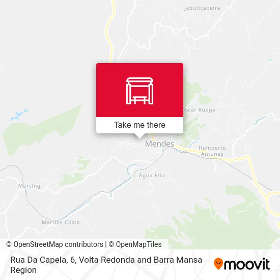 Rua Da Capela, 6 map