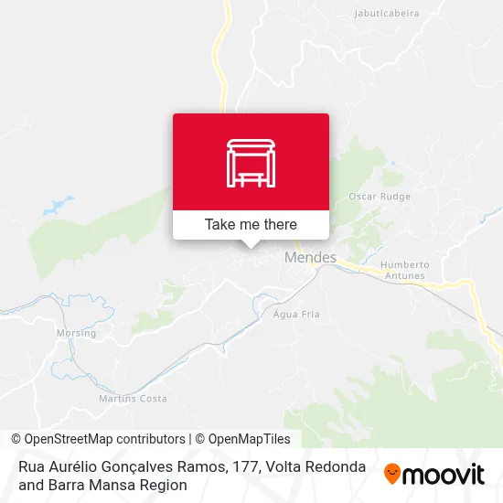 Rua Aurélio Gonçalves Ramos, 177 map