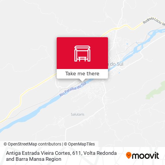 Antiga Estrada Vieira Cortes, 611 map