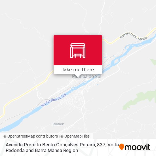 Avenida Prefeito Bento Gonçalves Pereira, 837 map