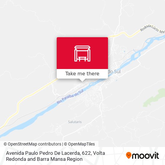 Avenida Paulo Pedro De Lacerda, 622 map