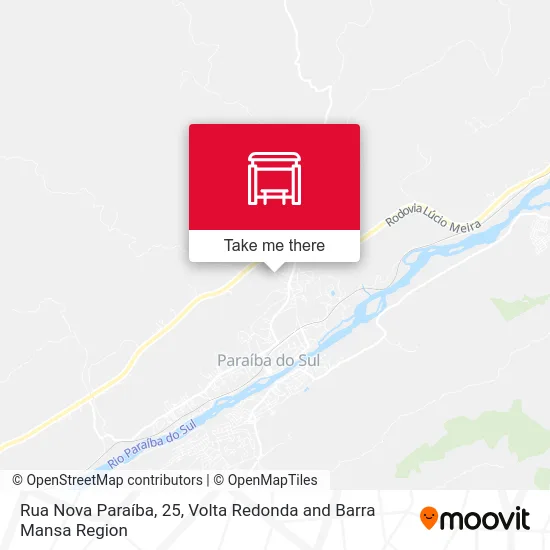 Rua Nova Paraíba, 25 map