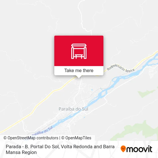 Parada - B. Portal Do Sol map