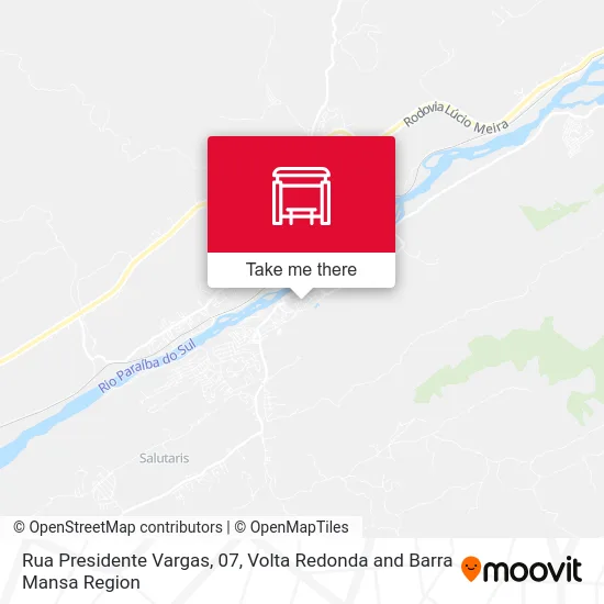 Rua Presidente Vargas, 07 map