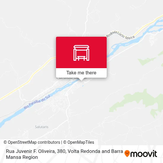 Rua Juvenir F. Oliveira, 380 map