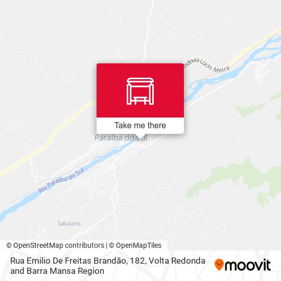 Rua Emilio De Freitas Brandão, 182 map