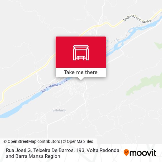 Rua José G. Teixeira De Barros, 193 map