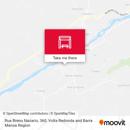 Rua Breno Nazario, 360 map