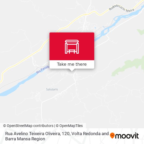 Rua Avelino Teixeira Oliveira, 120 map