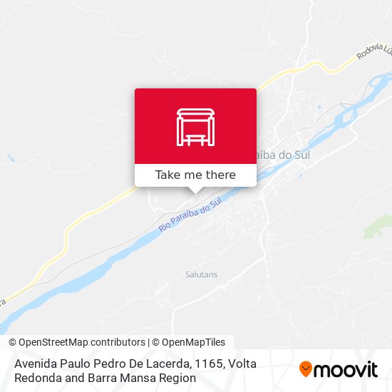 Avenida Paulo Pedro De Lacerda, 1165 map