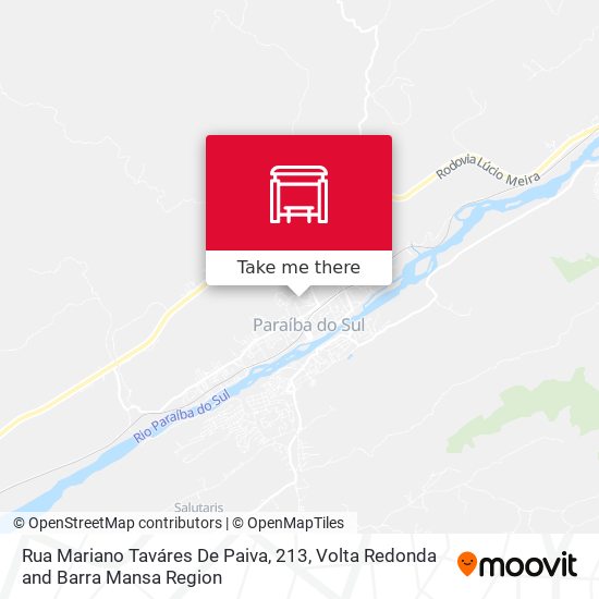 Rua Mariano Taváres De Paiva, 213 map