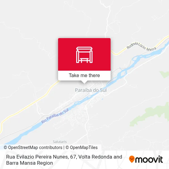Rua Evilazio Pereira Nunes, 67 map