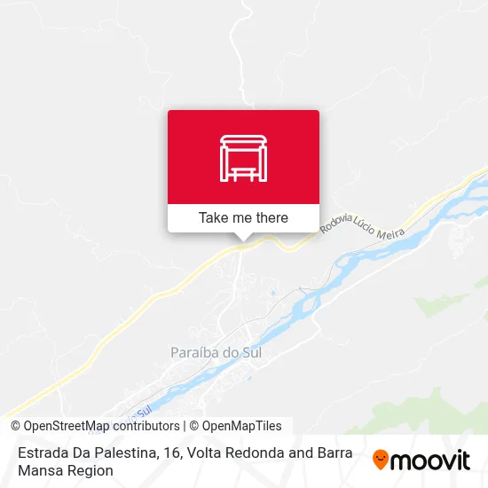 Estrada Da Palestina, 16 map