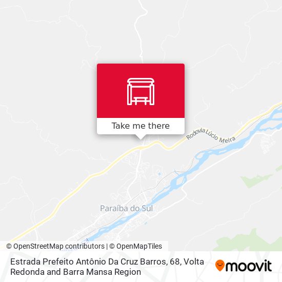 Estrada Prefeito Antônio Da Cruz Barros, 68 map