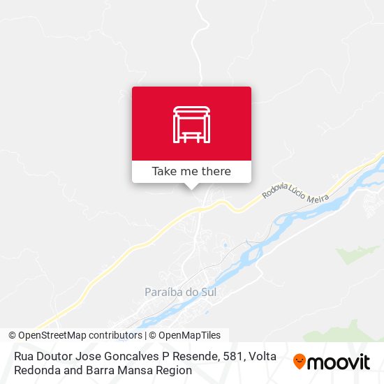 Rua Doutor Jose Goncalves P Resende, 581 map