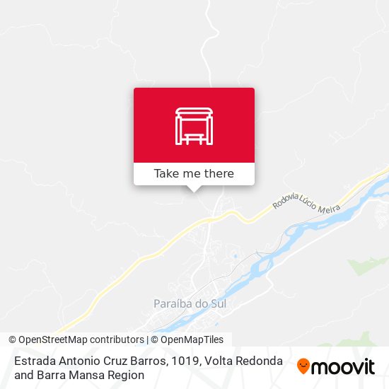 Estrada Antonio Cruz Barros, 1019 map