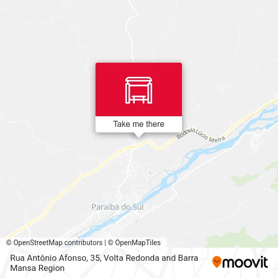 Rua Antônio Afonso, 35 map