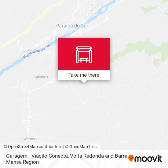 Garagem - Viação Conecta map