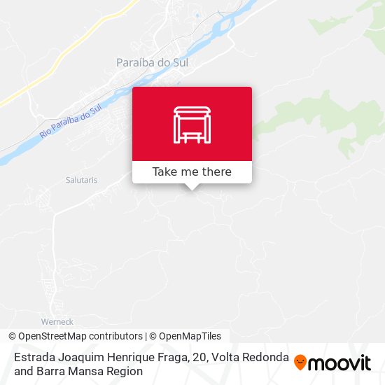 Estrada Joaquim Henrique Fraga, 20 map