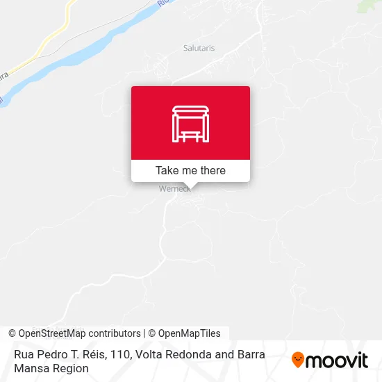 Rua Pedro T. Réis, 110 map