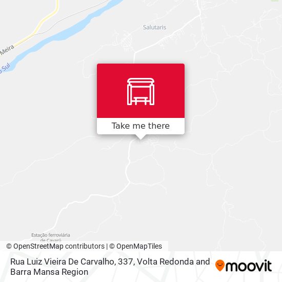 Rua Luiz Vieira De Carvalho, 337 map