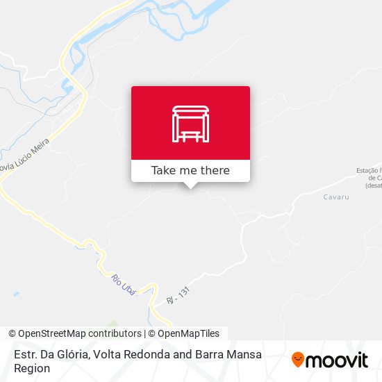 Estr. Da Glória map
