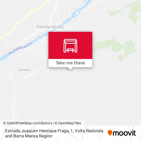 Estrada Joaquim Henrique Fraga, 1 map