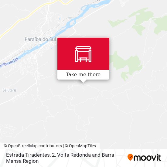Estrada Tiradentes, 2 map