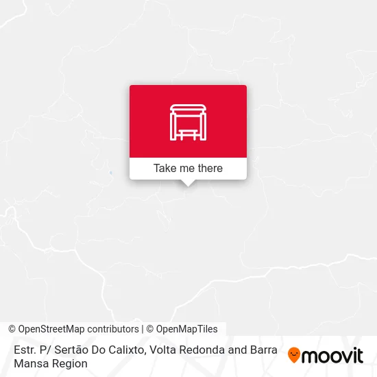 Estr. P/ Sertão Do Calixto map