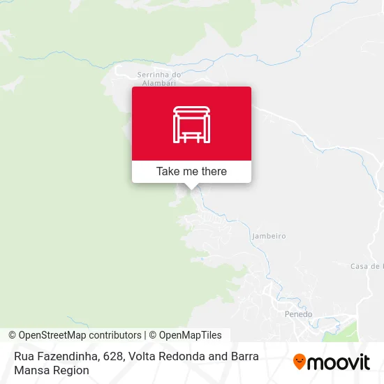 Rua Fazendinha, 628 map
