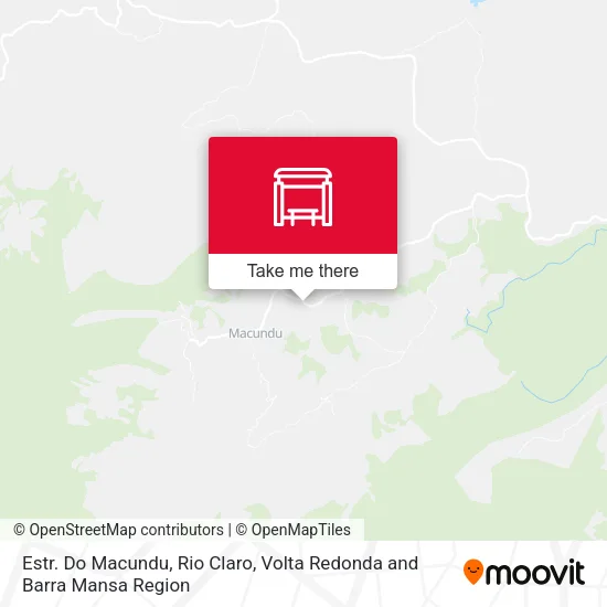 Estr. Do Macundu, Rio Claro map