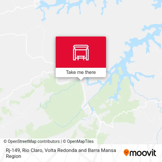Rj-149, Rio Claro map